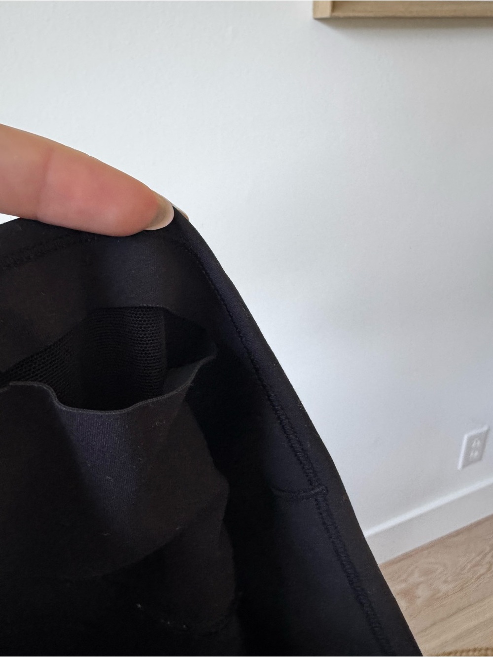 lululemon athletica High-Waist Black Performance Shorts - Picture 3 of 4